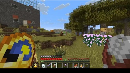 It looks interesting when both of them fly at the same time #game #minecraft #gaming #HappyGhast