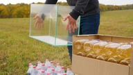 Experiment: Coca Cola and Mentos in Oil