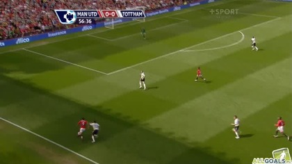 Premier League sezon 2009/2010 Man Utd 1-0 Tottenham Giggs