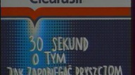Płyn do twarzy Clearasil - spot reklamowy