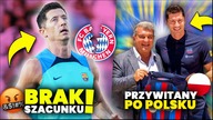 OSTRO...  Lewandowski ZAPOMNIANY przez Bayern, Laporta PRZYWITAŁ LEWEGO po Polsku, KONIEC Boruca...