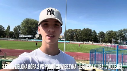 Lechia 2 Zielona Góra Vs Pogoń Skwierzyna - BRAMKI Z MECZU - 08. 09. 2024r.