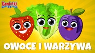 Owoce i warzywa dla dzieci - Rozpoznawanie i nauka słów 