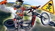 100 KM/H NA ROWERZE i wyścig z autem Monster E-BIKE /2021#57