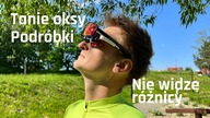 Okulary na rower.  Podróbki.  Byle taniej, byle ładniej, byle logo było