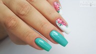Spring nails art tutorial step by step / i-nails dobrarada