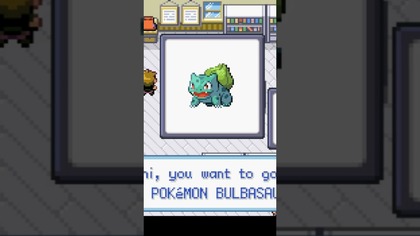 a wy którego wybieraliście? #pokemonfirered #pokemon #gameplay #bulbasaur