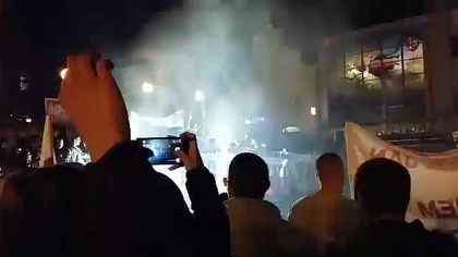 Manifestacja przeciw imigrantom- Bielsko-Biała