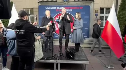 MIAŻDŻĄCE WYSTĄPIENIE GRZEGORZA BRAUNA W KONTROWERSYJNEJ SPRAWIE!