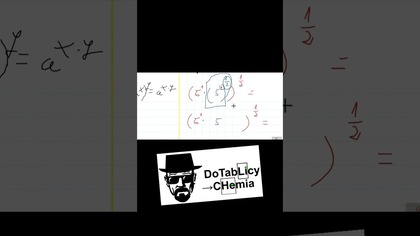 Pierwiastek z pierwiastka #chemia #cke #chemistry #umed #matura#shorts #shortvideo #matura