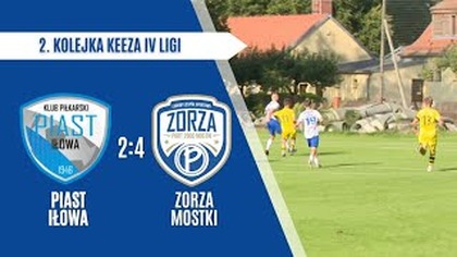 Piast Iłowa - Zorza Port 2000 Mostki 2:4 - skrót meczu - 09. 08. 2025r.