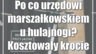 Po co urzędowi marszałkowskiemu hulajnogi? Kosztowały krocie