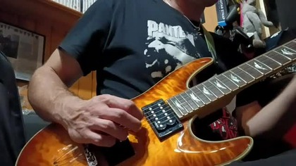 Gitarowy chillout gitarowe zagrywki na SCHECTER OMEN EXTREME6 VSB