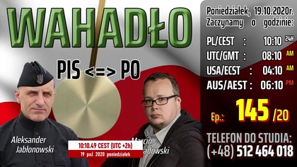 WAHADŁO PIS-PO (19.10.2020)