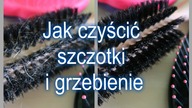 Jak czyścić szczotki i grzebienie do włosów.