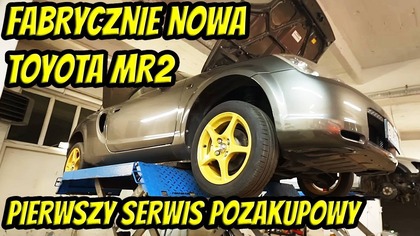 FABRYCZNIE NOWA TOYOTA MR2, SERWIS, DROBNE NAPRAWY I KONSERWACJA PRZED ZIMĄ.