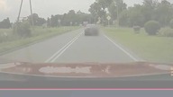 Kilka kilo stali wpada przez szybę.  Co spadło z ciężarówki? | AutoSzkodniki #Shorts