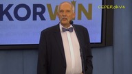 Konferencja prasowa - Janusz Korwin-Mikke o rekonstrukcji rządu i superpodatku