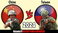Chiny vs Tajwan 2024 | Porównanie siły militarnej #militarypower