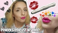 JAK W 5 MIN POWIĘKSZYĆ USTA??? PLUMP IT! #CATTEST