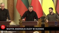 Prezydent Duda odwiedził Kijów.  Widzieliśmy dzisiaj dwa oblicza rosyjskiej agresji