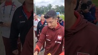 Lewandowski po treningu znalazł chwilę dla kibiców