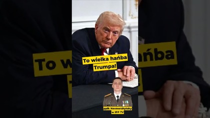 Plan pokojowy to wielka hańba Trumpa! - ppłk Ivan Nevmerzhytsky #polityka #Ukraina #USA #Trump