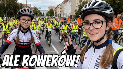 SZKOLNY RAJD ROWEROWY Z OKAZJI DNIA DZIECKA.  Jedziemy na wielki piknik #fikimikiagatkiimoniki
