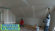Spoinowanie poddasza i wklejanie fizeliny .  Odcinek 8