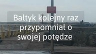Orkan Eunice na Pomorzu Środkowym