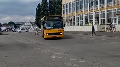 VI Zlot Zabytkowych Autobusów, niestety na paradę zaspałem