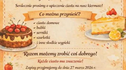 Kiermasz ciast - Parafia p. w.  Św.  Apostołow Piotra i Pawła w Kamiennej Gorze, 29. 03. 26 r.