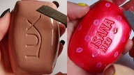 Soap Carving ASMR Relaxing Sounds no talking Satisfying ASMR Video #carvingsoap #soapcarving #asmr