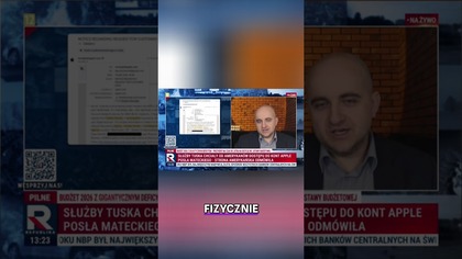 Poseł o Inwigilacji: Zabrali wszystko, chcą haseł do chmury! #shorts