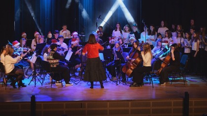 Jaworznicka szkoła muzyczna w koncercie świątecznym