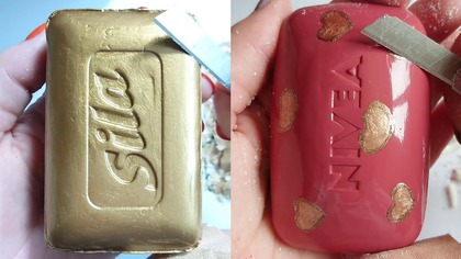 Soap Carving ASMR Relaxing Sounds no talking Satisfying ASMR Video