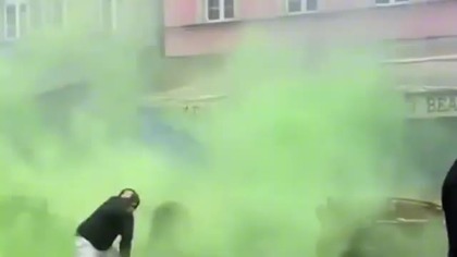 BÓJKI KIBICÓW WE WROCŁAWIU PRZED STARTEM - REAL BETIS VS CHELSEA!