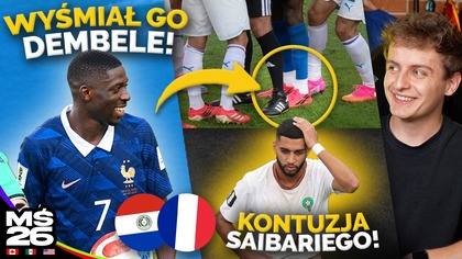 chciał PODKOPAĆ KARNEGO Francji! Dembele go WYŚMIAŁ! Kontuzja GWIAZDY MUNDIALU