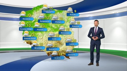 Prognoza pogody na TVN Meteo (19. 10. 2022)