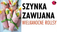 Roladki z szynki   WIELKANOCNE ROLLSY  - [Atlas Smaków]