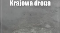 Krajowa droga dziurawa jak sito.  Drogowcy obiecują: naprawimy