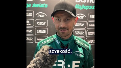 Leon Madsen odzyskał szybkość.  #lubuskisporttvp3 #sports #speedway #pgeekstraliga #żużel #shorts