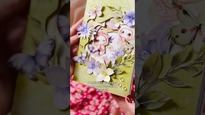 Wiosenna kartka tunelowa  Zobacz te warstwy!