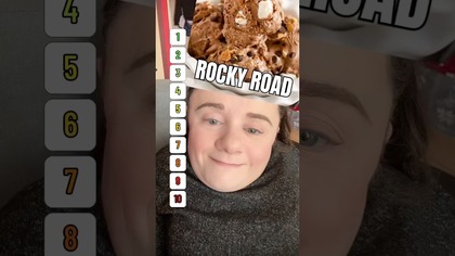Ranking smaków lodów  | #shorts | Magdalena Augustynowicz