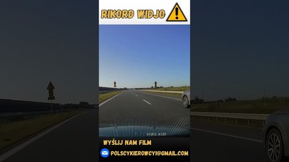 Wyprzedzanie z przyczepką ponad 130kmh #shorts #polscykierowcy #polskiedrogi #rikordwidjo #crash