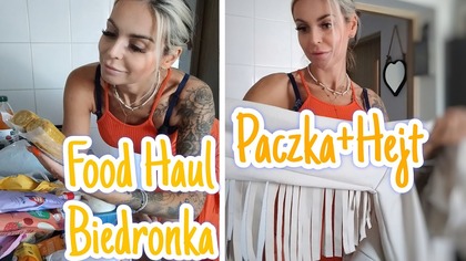 CZEMU KUPUJĘ W BIEDRONCE? FOOD HAUL + PACZKA Z UBRANIAMI