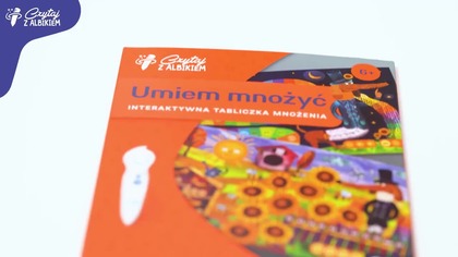 Umiem mnożyć Interaktywna tabliczka mnożenia z serii Czytaj z Albikiem | Albi