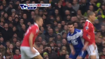 Premier League sezon 2010/2011 Manchester United 1-0 Birmingham Berbatow