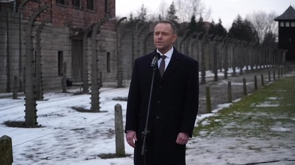 ZAPŁACICIE NAM ZA TO! NAWROCKI UDERZA W NIEMCÓW W ROCZNICĘ WYZWOLENIA AUSCHWITZ!