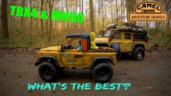 RC Car D110 & D90 PickUp Land Rover Defender Camel Trophy...  whats the best?#1 #TRX4 #MN90